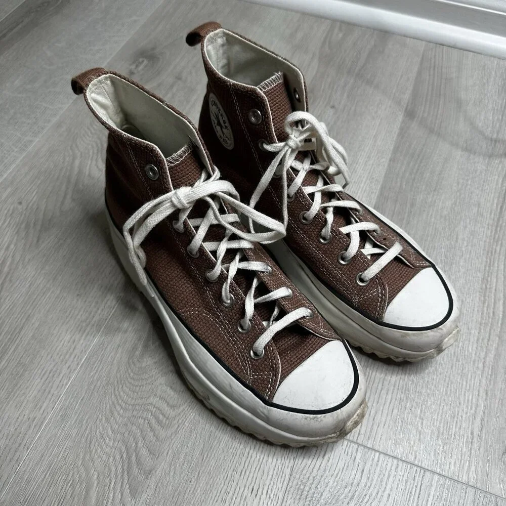 Converse Unisex Run Star Hike Platform High Top Shoes Sneakers‎ Men 9.5/Wmn 11